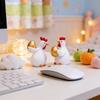Easter Cross-Border Adorable Chick Carrying Golden Egg Animal Decor Indoor/Outdoor Home Resin Ornament