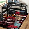 1pc My Hero Academia Rokudo Mukuro Chair Mat - Anime Cartoon Design Office Rug, Non-Slip Carpet for Home Decor, Suitable for All Seasons.T056
