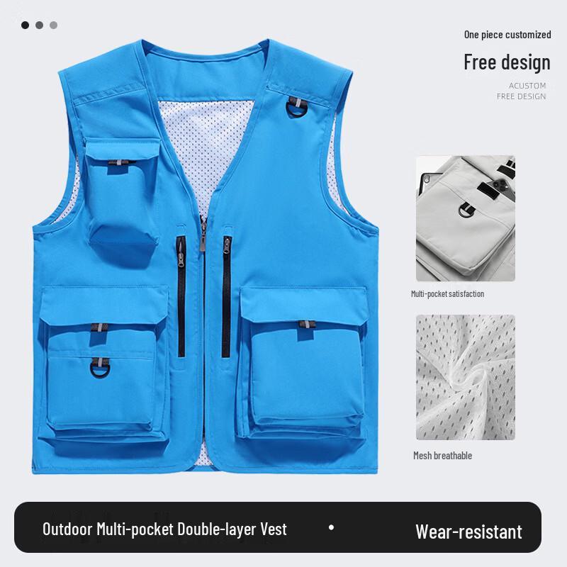 Professional Multi-Pocket Work & Photographer Vest