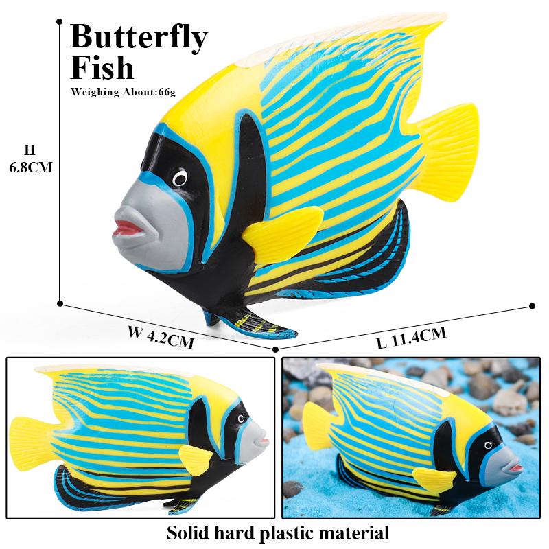 Oenux Sea Life Animals Coral Octopus Nautiloidea Crab Starfish Ocean Model Action Figures Educational Collection Toy Kid Gift