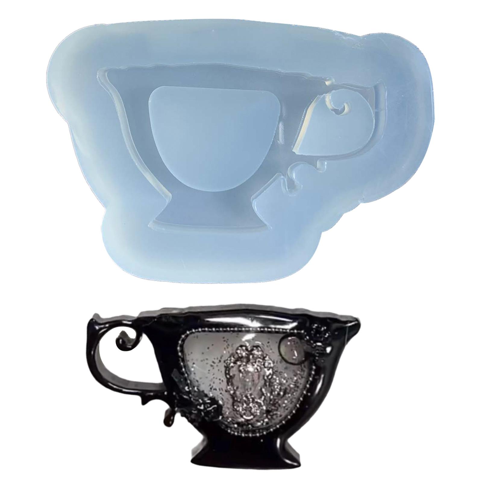 

Практичная силиконовая форма Жидкий песок Форма для кофейной чашки Уникальные формы для изготовления ювелирных изделий из эпоксидной смолы для энтузиастов DIY L