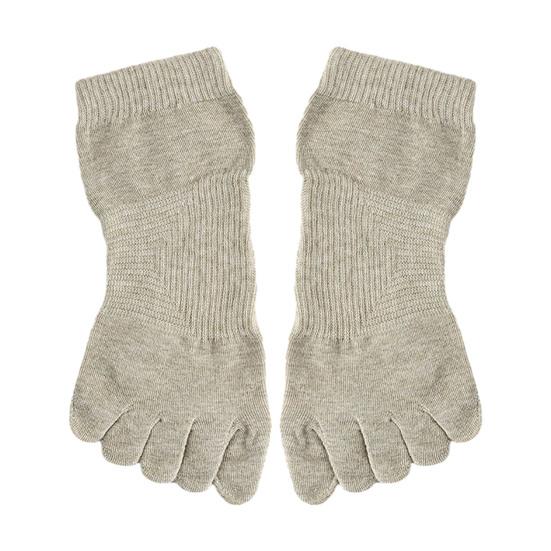 1 Pair Cotton Five Finger Short Socks Women Girl Breathable Sweat-Absorbent Split Toe Socks Casual Pilates Yoga Gym Fitness Sports Socks