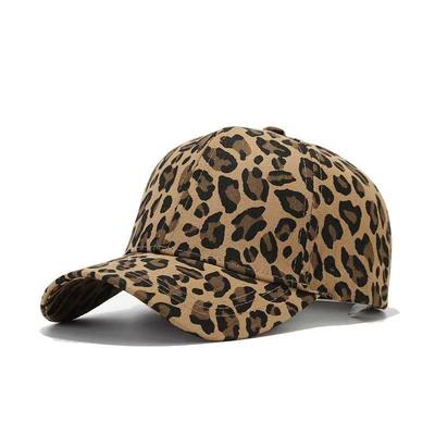 Leopard Print Baseball Cap - Spring/Summer Fashion, Unisex Street Style Sun Hat