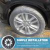 Thickened Transparent Disposable Car Cover - Rainproof & Dustproof Protection Set