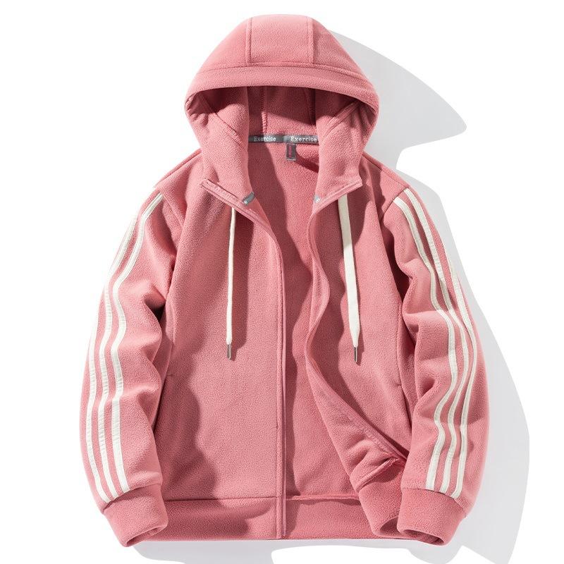 Fleece Coat Men's New Autumn and Winter Outdoor Couple Windproof Fleece Cardigan Jacket Sportswear