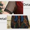 Summer Women's Plus Size Blouse Loose Mesh Printed V-Neck Short Sleeve Blouse