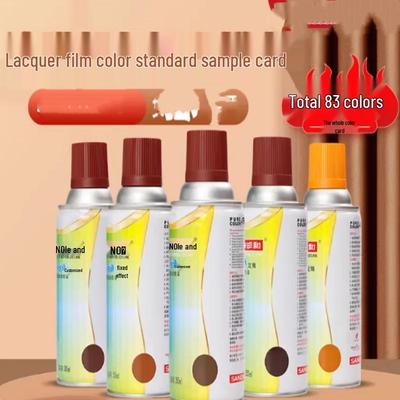 OIMG Self-Spray Paint Color Sample Card