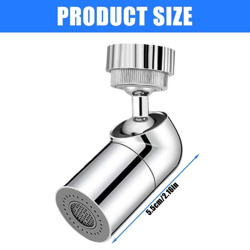 Estensore Rubinetto Lavabo Bagno Aeratore Rubinetto Girevole a 360° Aeratore Rubinetto Spruzzatore Lavabo per Bagno, Lavandino Durevole