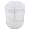 Rotating Plush Pendant Display Box Transparent Doll Storage Box with Cover Cartoon Doll Showcase Dustproof for Home Decor