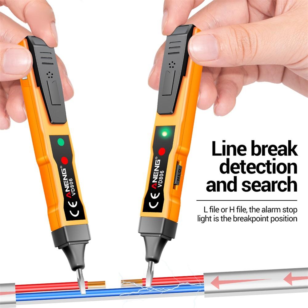 VD806 AC/DC Voltage Tester Current Non-contact Voltage Detector Circuit Tester
