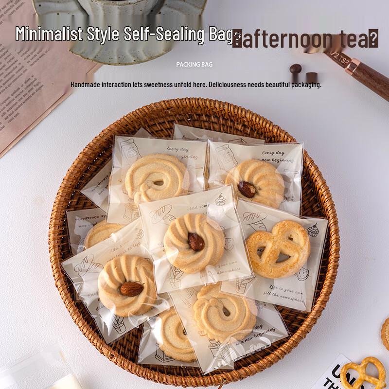 Meidi Self-Sealing Baking & Snack Packaging Bags