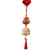 Creative Spring Festival Decoration Pendant Reusable New Year Ornaments Red Lantern String  Home