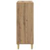 Artisan Oak Sideboard 69.5 X 32.5 X 90 Cm Particleboard