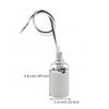 E14 E27 Ceramic Light Fixture Holder, High Temperature Adapter, DIY Lighting Accessory, With Wire