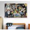 Women Of Algiers by Pablo Picasso Posters and Prints Oil Painting On Canvas Wall Art Picture for Living Room Cuadros Decoration