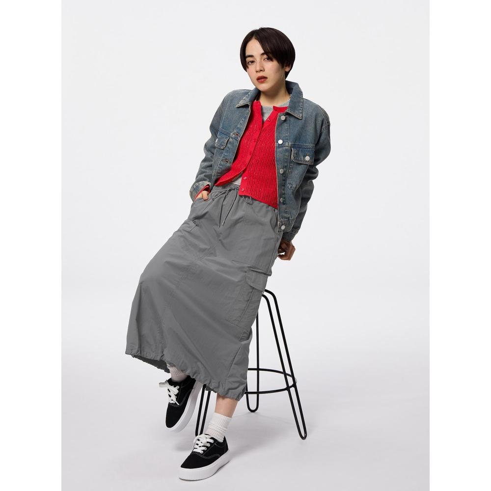 

Юбка-трэш Gu By Uniqlo Cargo+x 07 GRAY/XS