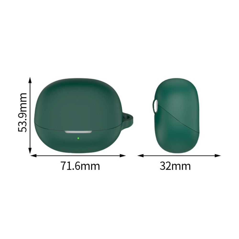 Anti-fall Earbuds Cover with Carabiner Headphone Protective Case for QCY MeloBuds N20