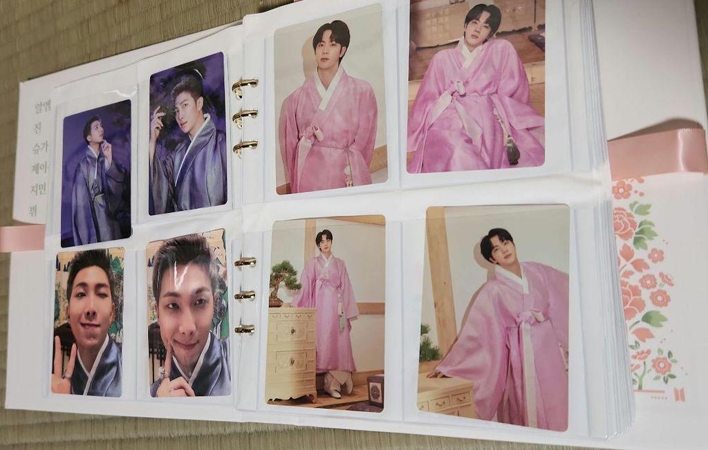 [USED] BTS Photocard Binder (46 Cards) DALMAJUNG