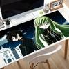 Anime podložka pod myš HD tisk Code Geass Kancelářský počítačový stůl Podložka Velká herní podložka pod klávesnici Protiskluzová herní podložka pod myš Dekorativní koberec