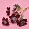 Fiori di peonia artificiale Bouquet di seta Piante finte per la decorazione domestica di nozze in porta