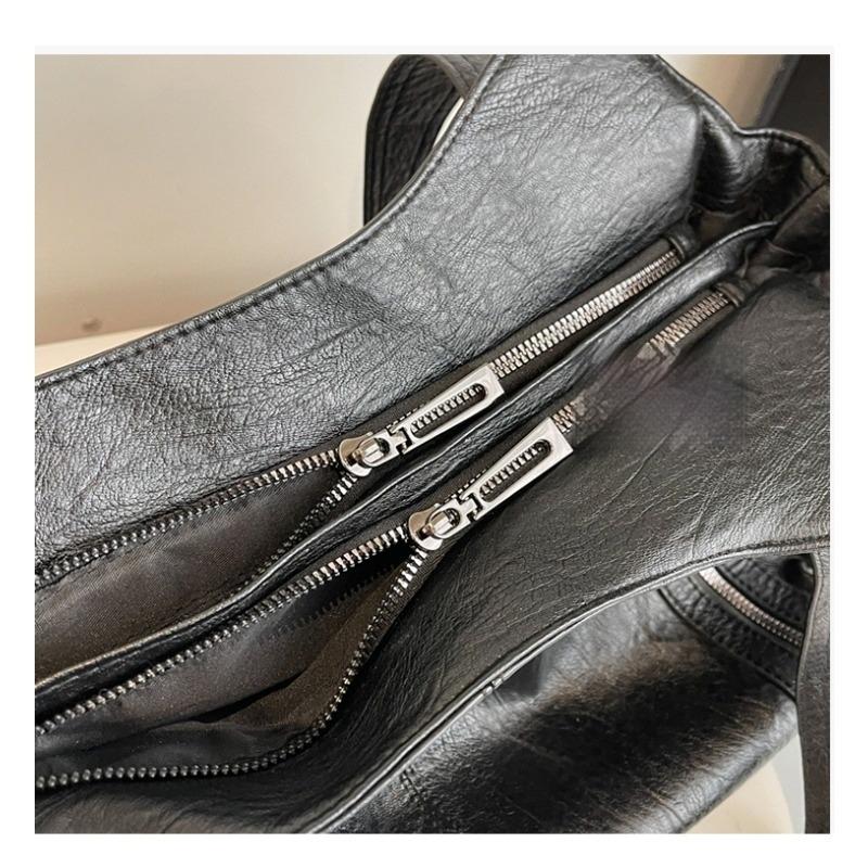 Winter Female Handbag Large Capacity Shoulder Bags Big Tote Bag Ladies Soft Leather Hobos Messenger Bags Women Shopper Bag