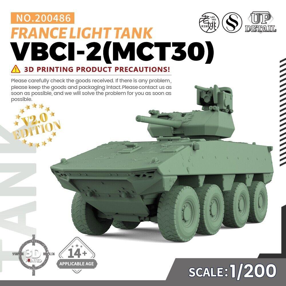 

SSMODEL 1/200 Набор военной модели Франция VBCI-2(MCT30) Легкий танк