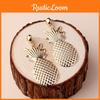 Fashion Golden Pineapple Design Metal Women Earrings For Women Summer Fashion Jewelry