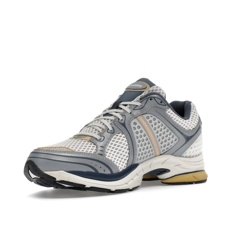 Saucony Progrid Triumph 4 Fabricated Future Unisex Sneakers Cream Grey Silver S70831-2