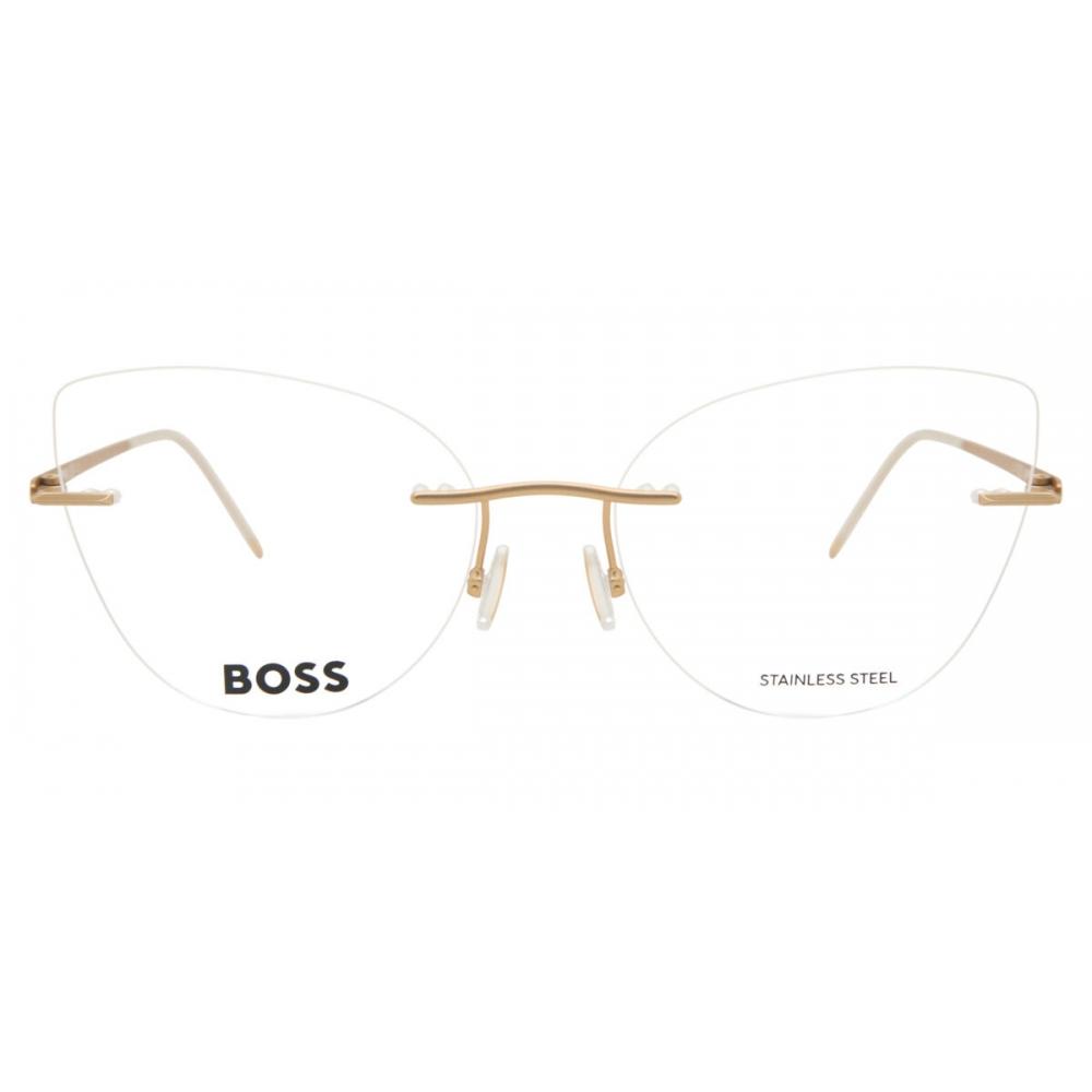 

Boss 1411 Pef Women Eyeglasses Gold Green/55