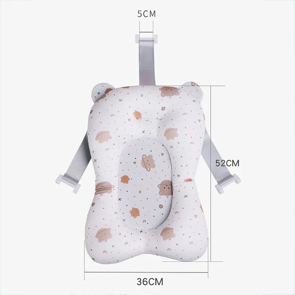 Bear Anti-Slip Security Infant Bathtub Pad Baby Bath Cushion Newborn Bath Seat Shower Support Mat