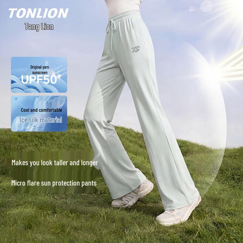 

TonLion Women s UPF50+ Cooling Flared Casual Pants L