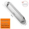 Thickened Stainless Steel Handle for Front, Cabinet, Sliding, and Wardrobe Doors