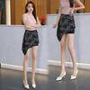 Asymmetric Lace Underskirt Slips Irregular Mesh Underskirt Slips Dress  Summer