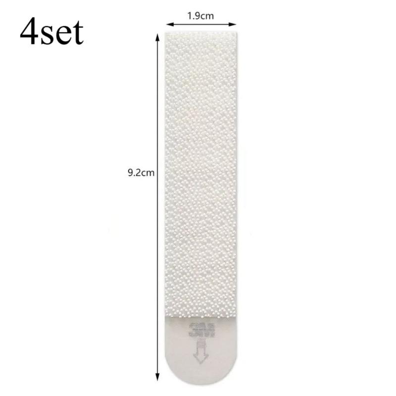 4/8/12 Set Removable Velcro Easy To Pull Adhesive Hook  Self-adhesive Traceless Magic Decorative Painting Double-sided Tape