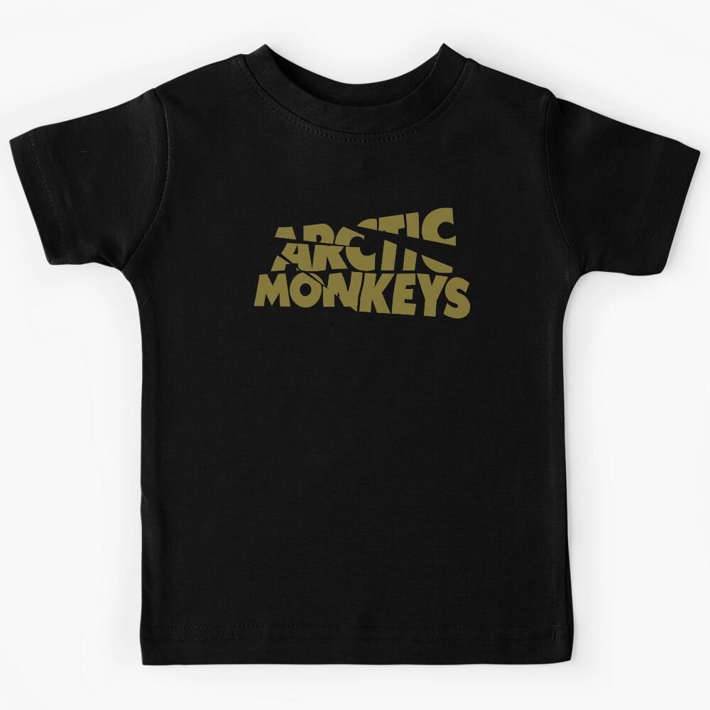 ALTERNATIVE ROCK BAND/  LOGO ART /AM gold Kids T-Shirt 130