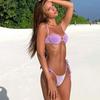 Bikini Push-Up Seksowne Stroje Kąpielowe Damskie Damska Bielizna Kąpielowa Mikro Zestaw Bikini Kostium Kąpielowy Stroje Kąpielowe Odzież Plażowa Koronkowy Bikinik
