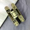Three-Dimensional Adjustable Concealed Zinc Alloy Hinge for Outward Opening Wooden Doors