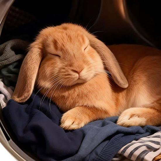 Yousheng 1/6Pcs Simulated Animal Sticker Waterproof PVC Self-Adhesive Dog Cat Rabbit Home Appliances Oven Refrigerator Washing Machine Decorative