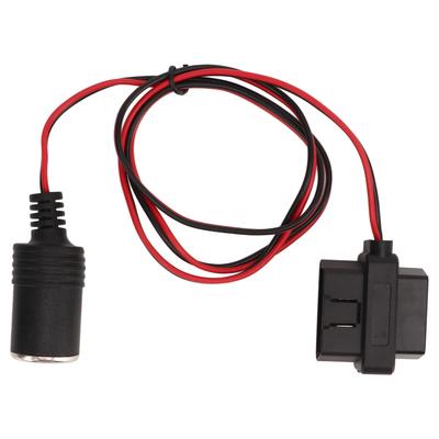 OBD2 Adaptér do zapalovače Auto Zapalovač do zapalovače Nástroj pro opravu auta OBD2 T Hlava