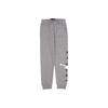 Logo Print Cuffed Knit Sports Pants Kids Bottoms Gray HA5283-001