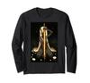 Demon Anime Girl Horns Sword Long Sleeve T-Shirt