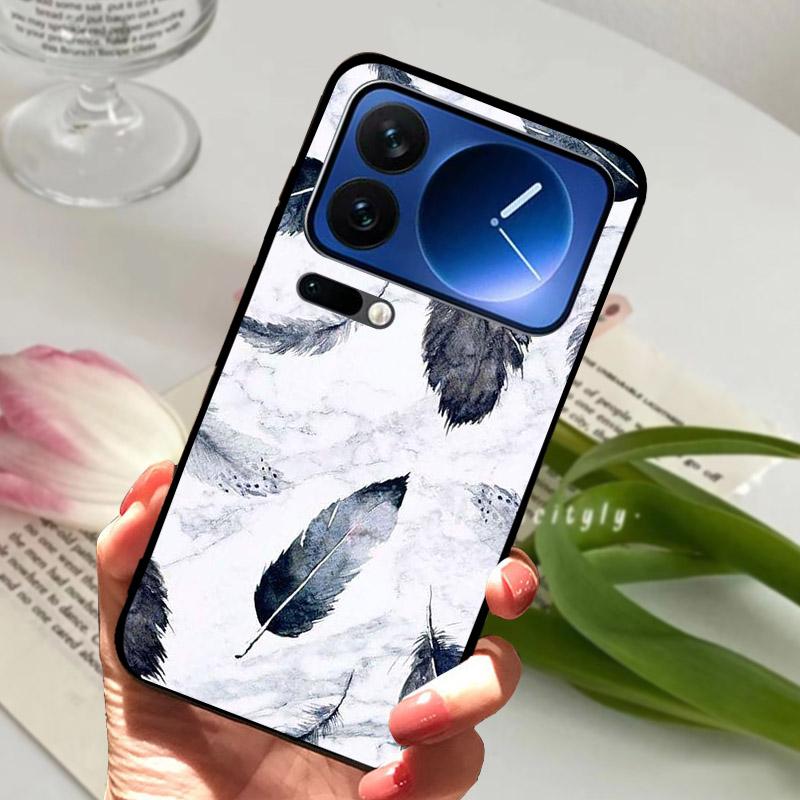 For Xiaomi Mi 17 Pro Max/17Pro Case Fashion Shockproof Protective Back Cover For Xiaomi 17 ProMax Soft TPU Silicone Phone Fundas