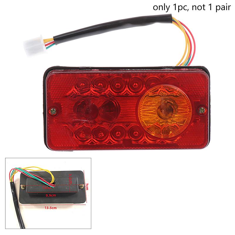 Universalauto mit Blinker, Rückfahrwarnleuchte, Rücklicht, Stoppsignallampen, 200 x 70 mm, 3-farbige LED-Heckspoilerleuchte