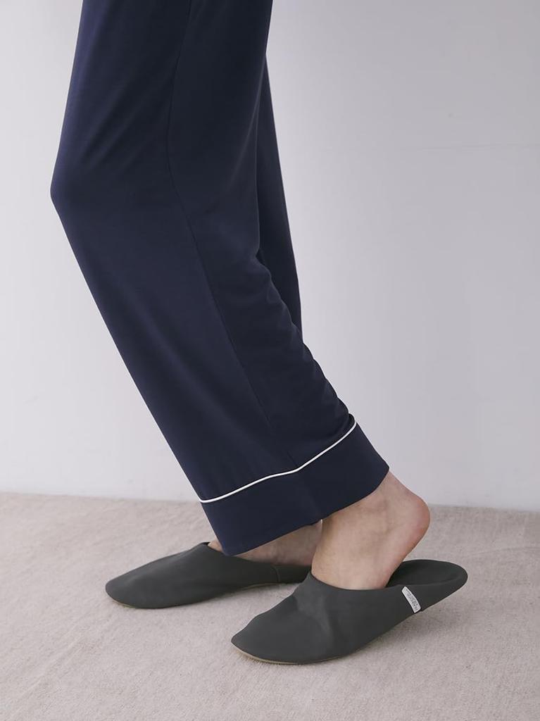 Gelato Pique Basic HOMME Piping Long Pants PMCP249085 NVY Men's