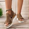 Women's Beach Shoes Summer Outdoor Open Toed Fish Mouth Sandals Beach Fashion Shoes