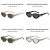 Korean Style Gm Womens Cat Eye Glasses With Pc Frame For Summer Casual Wear
