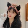Cute Cat Ear Bell Headband Cosplay Lovely Kitty Hair Clip Hair Accessories Maid Barrette Bow Headband