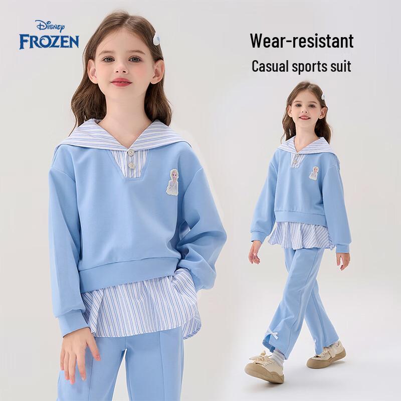 Disney Girls' Spring Casual Faux Two-Piece Set