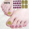 Fake Nails Toenail Sticker 3D Imitation Diamond Manicure Patch Waterproof and Long-lasting Whitening Toenail Sticker Wholesale