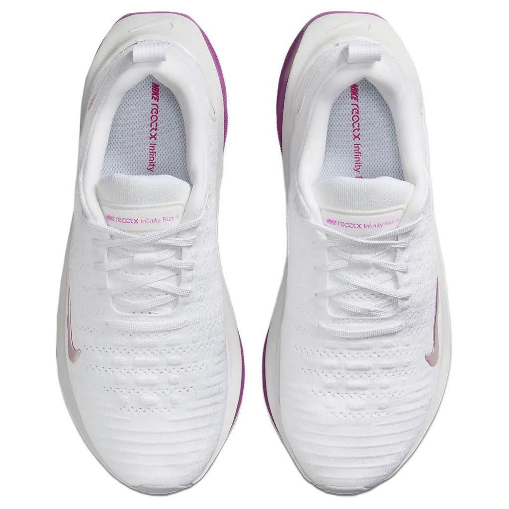 Nike ReactX Infinity Run 4 White Hot Fuchsia Women Sneakers Metallic-Red-Bronze DR2670-108